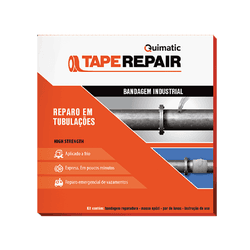 BANDAGEM TUBULAÇÃO INDUSTRIAL TAPE REPAIR 10CM X 9... - Conebras Equipamentos Industriais