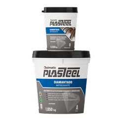 Plasteel Diamantado 4:1 - AB 2,3KG Ref. PD2 QUIMAT... - Conebras Equipamentos Industriais