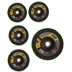 KIT 5 PÇS DISCO FLAP GR60 STANDARD 7 - 180X22MM R2... - Conebras Equipamentos Industriais