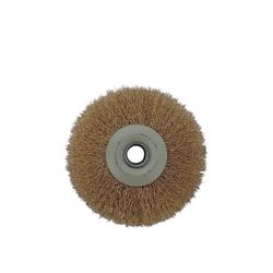 ESCOVA CIRCULAR ONDULADA 95 X 20MM X F. 1/2 LATONA... - Conebras Equipamentos Industriais