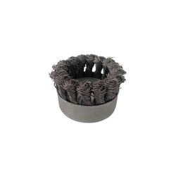 ESCOVA COPO 75MM (3&quot;) X M14 AÇO CARB. TRA... - Conebras Equipamentos Industriais