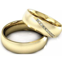 Alianças de Casamento Juiz de Fora 6mm - 576 - Abadia Joias 