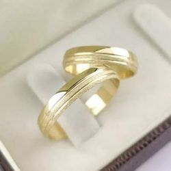 Alianças de Casamento Porto 4mm - 604 - Abadia Joias 