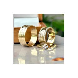Alianças de Casamento Nova Mutum 8mm - 732 - Abadia Joias 
