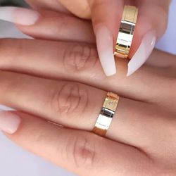 Alianças de Casamento Rondonópolis 6mm - 724 - Abadia Joias 