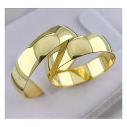 Alianças de Casamento Sinop 6mm - 725 - Abadia Joias 