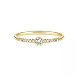 Anel de Noivado Fort Worth - 741 - Abadia Joias 