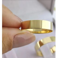 Alianças de Casamento Tradicional Ouro 18K 5mm 6g ... - Abadia Joias 