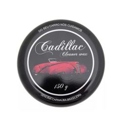 Cera Cadillac Cleaner Wax 150g Proteção E Brilho -... - MENDES AUTO