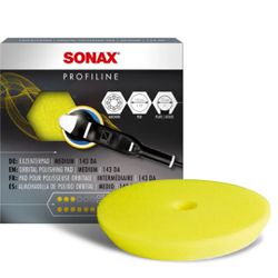 BOINA DE ESP REFINO AMARELA 5 P/ ORBITAL SONAX - 4... - MENDES AUTO