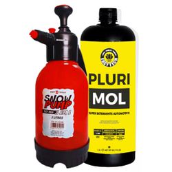 Kit Pluri Mol Super Detergente + Snow Pumb 3 Em 1 ... - MENDES AUTO