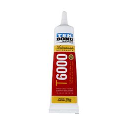 Cola Permanente T6000 25g Tek Bond Para Artesanato... - MERART