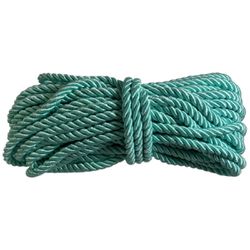 Cordão São Francisco 7mm Verde Agua 10 Metros - S... - MERART