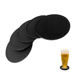Porta Copo De Mesa Suor Chopp Cerveja Barmat Couro... - MERART