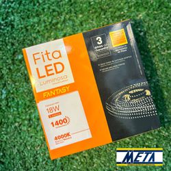 FITA LED FANTASY 18WX24V 4000K RL 5MTS IP20 4500LM... - Meta Materiais Elétricos Ltda