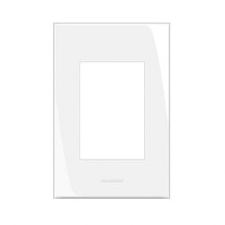 Placa 4x2 para 3 Módulos Branco c/ Supote 85002 - ... - Meta Materiais Elétricos Ltda