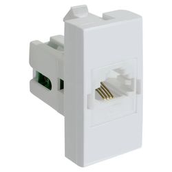 Tomada Telefone RJ11 Branco 85023 - Inova Pró - Meta Materiais Elétricos Ltda