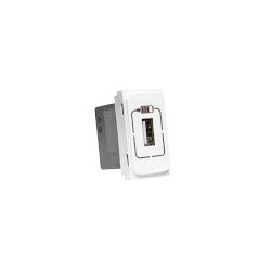 Carregador USB 750MA Branco 572071B - ARTEOR - Meta Materiais Elétricos Ltda