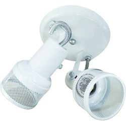 SPOT TELA ALUM 2 LAMP 620/2BR - Meta Materiais Elétricos Ltda