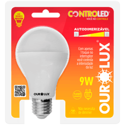 LAMP CONTROLED AUTODIMERIZAVEL 9WXBIV 3000K 20505 ... - Meta Materiais Elétricos Ltda