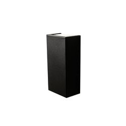 ARANDELA 903 PMT ALUMINIO VIDRO TRANSPARENTE 2XGU1 - Meta Materiais Elétricos Ltda