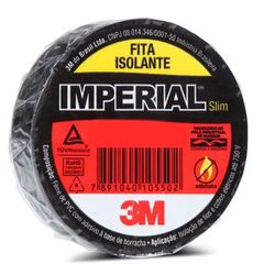 FITA ISOL 3M IMPERIAL 18MM 20MT HB004216360 - Meta Materiais Elétricos Ltda