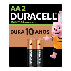PILHA DURACELL AA PACOTE C/2 - Meta Materiais Elétricos Ltda