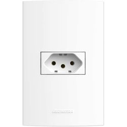 CONJUNTO 4X2 C/1 TOMADA 2P+T 10A NBR BR 85055 INOV... - Meta Materiais Elétricos Ltda