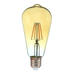LAMP LED VINTAGE PERA ST64 4W BIV 2400K 5335 OUROL... - Meta Materiais Elétricos Ltda