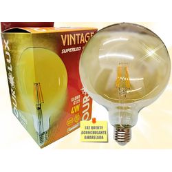 Lâmpada Led Vintage Globo G125 4W Bivolt 2400K 535... - Meta Materiais Elétricos Ltda