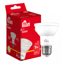 LAMP LED PAR20 7W BIV 2700K 16270 KIAN - Meta Materiais Elétricos Ltda