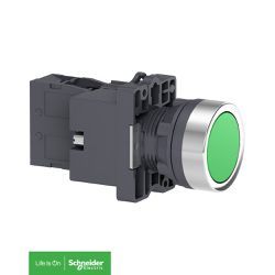 Botão Ilum LED 24VCA/VCC VD XA2EW33B1 - Schneider - Meta Materiais Elétricos Ltda