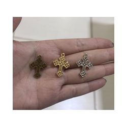 TRIO CRUZ FURADINHA PEQUENA ML6050 . - 0000820001 - Metal Light