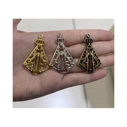 PINGENTE NOSSA SENHORA M70085 . - 0000450001 - Metal Light