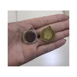 PINGENTE REDONDO COM DETALHE ML7838 . - 0000180001 - Metal Light