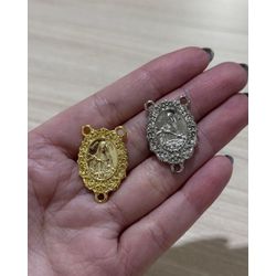 ENTREMEIO OVAL SANTA RITA DETALHADO PEQUENO ML6014... - Metal Light