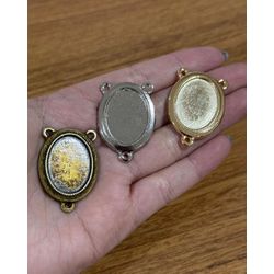 ENTREMEIO OVAL FACE DUPLA ML7813 . - 0000040001 - Metal Light