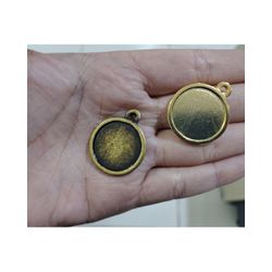 PINGENTE REDONDO LISO ML7837 . - 0000170001 - Metal Light