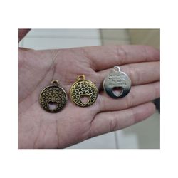 PAR PINGENTE HOOPONOPONO ML7760 . - 0000200001 - Metal Light