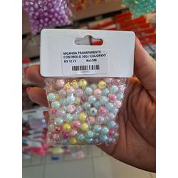 MIÇANGA TRANSPARENTE COM MIOLO 50G 368 . - 0003680... - Metal Light