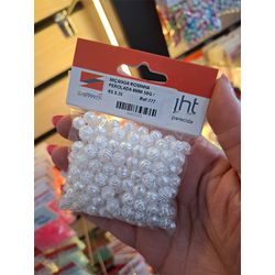 MIÇANGA ROSINHA PEROLADA 8MM 50G 777 . - 000777000... - Metal Light