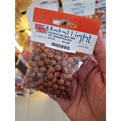 MIÇANGA COM CRUZ 10MM 50G 590 . - 0005900001 - Metal Light