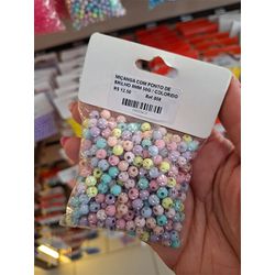 MIÇANGA COM PONTO DE BRILHO 6MM 50G 808 . - 000808... - Metal Light