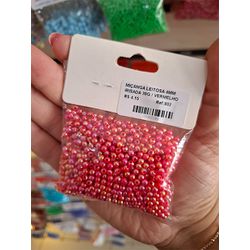 MIÇANGA LEITOSA 4MM IRISADA 30G 802 . - 0008020001 - Metal Light