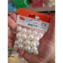 PEROLA COM FURO 14MM 50G 718 . - 0007180001 - Metal Light