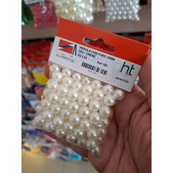 PÉROLA COM FURO 10MM 50G 183 . - 0001830001 - Metal Light