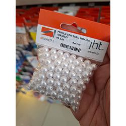 PEROLA COM FURO 8MM 50G 716 . - 0007160001 - Metal Light