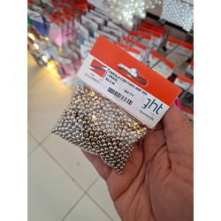 PEROLA COM FURO 4MM 30G 717 . - 0007170001 - Metal Light