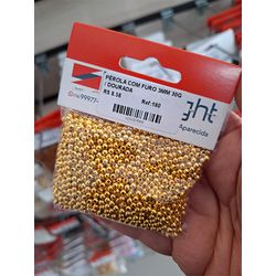PÉROLA COM FURO 3MM 30G 180 . - 0001800001 - Metal Light