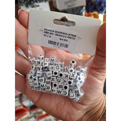 MIÇANGA QUADRADA LETRAS 6MM 30G 818 . - 0008180001 - Metal Light